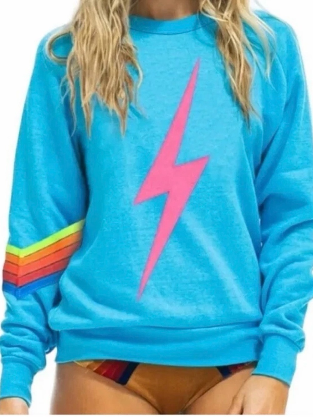 Aviator Nation Lightning Bolt Sweater